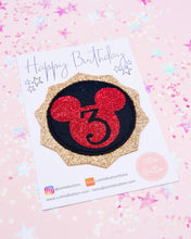 Load image into Gallery viewer, Mickey Mouse Birthday Pin Badge
