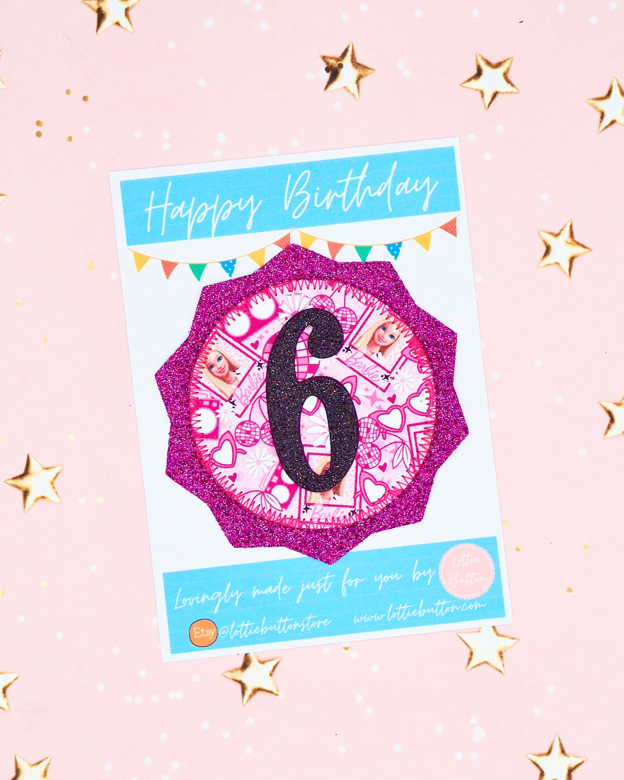 Barbie Birthday Badge