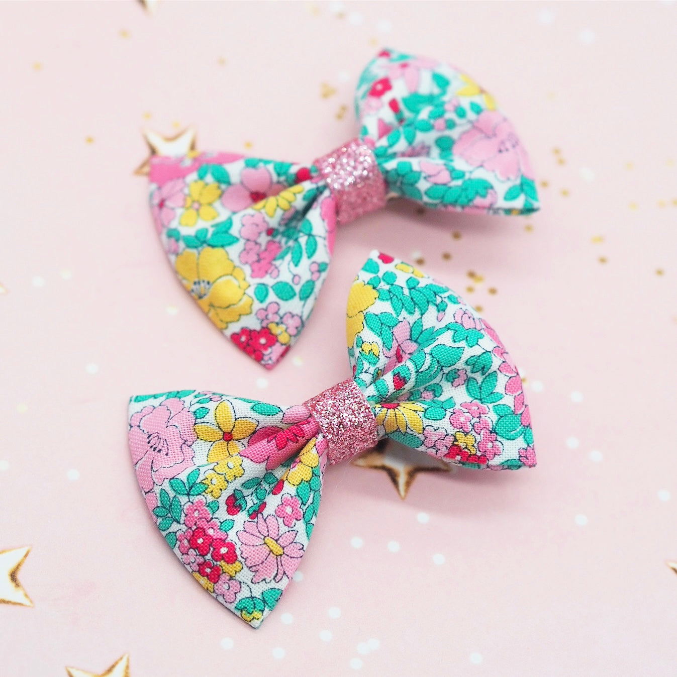 Liberty Of London Floral Pigtail Bows