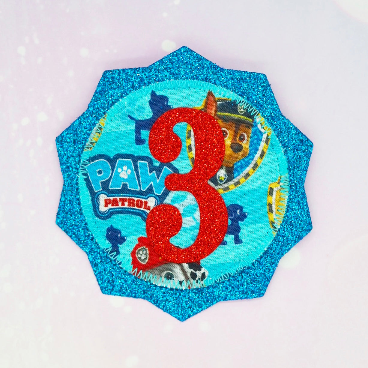 Paw Patrol Birthday Pin Badge