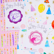 Load image into Gallery viewer, Mermaid Unicorn Birthday Badge
