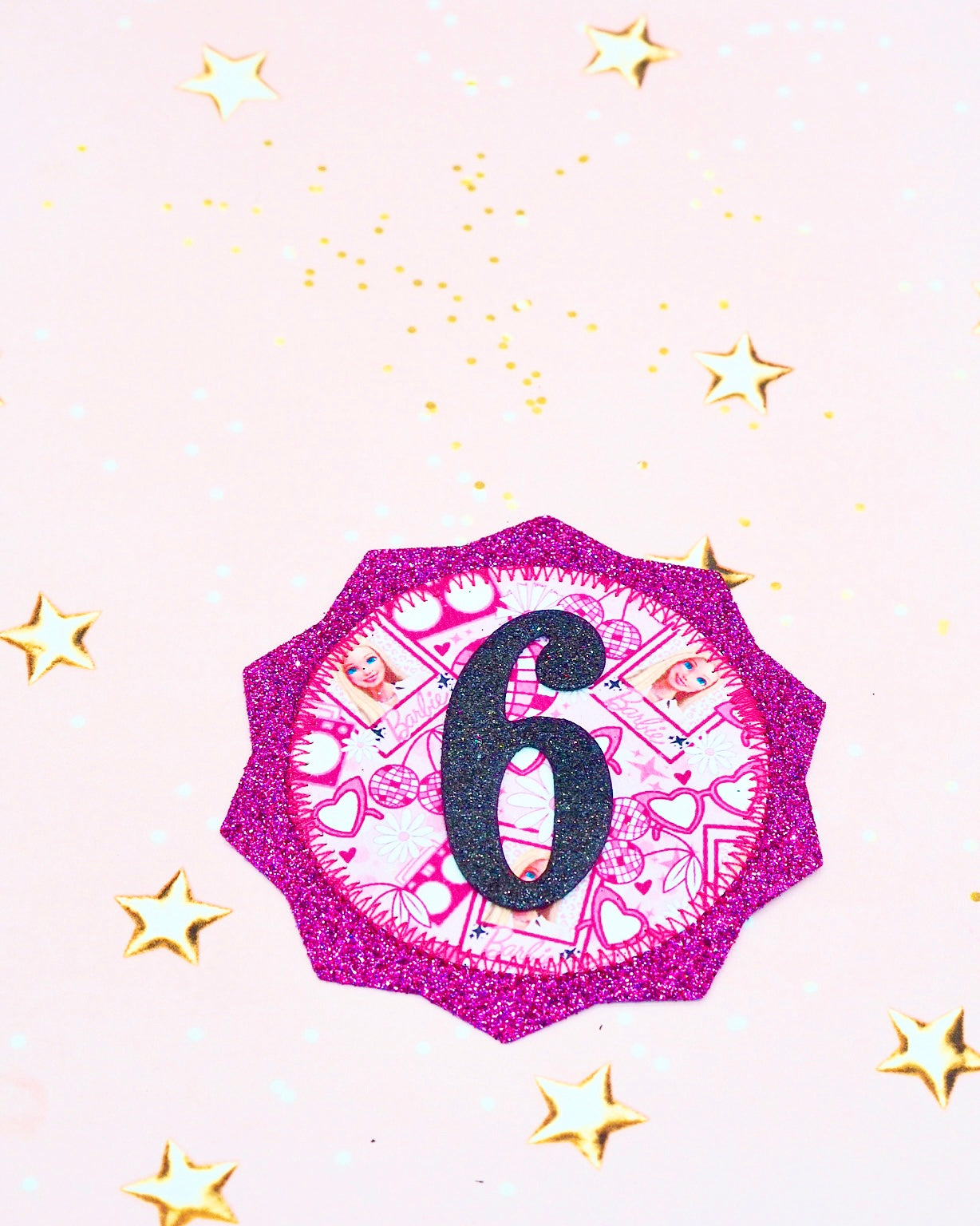 Barbie Birthday Badge