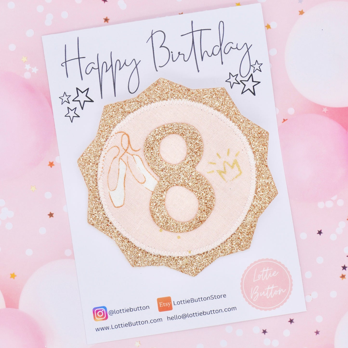 Ballet Birthday Badge