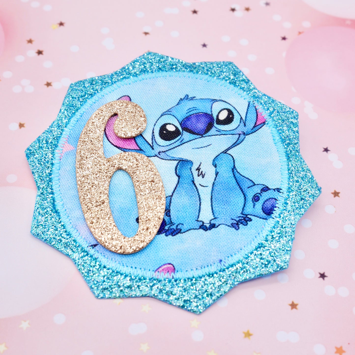 Stitch Birthday Badge