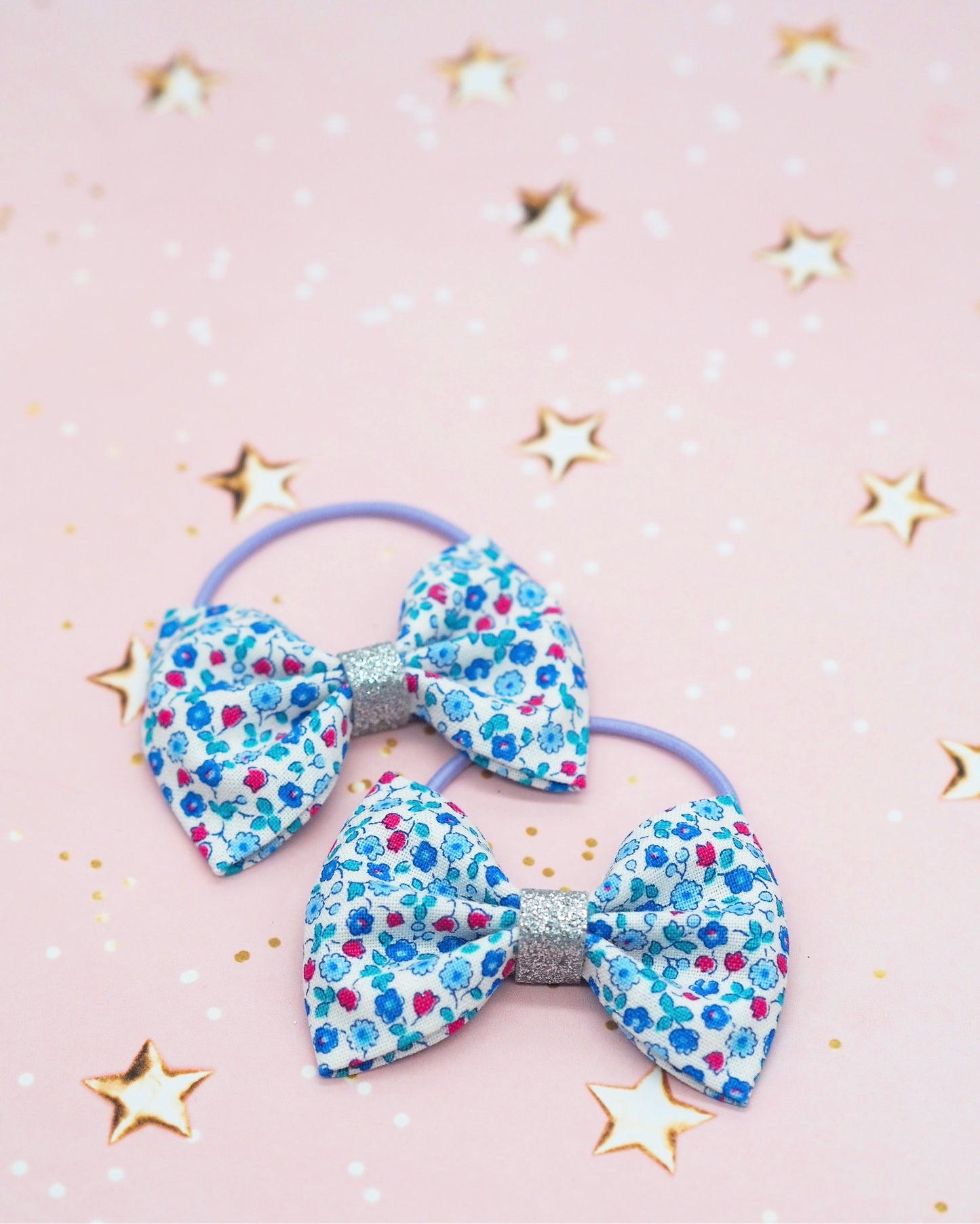 Liberty Of London Floral Pigtail Bows