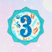 Load image into Gallery viewer, Bluey Birthday Badge
