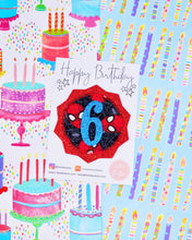 Load image into Gallery viewer, Spiderman Birthday Badge
