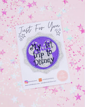 Load image into Gallery viewer, My 1st trip to Disney pin badge
