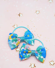 Load image into Gallery viewer, Liberty Of London Floral Pigtail Bows
