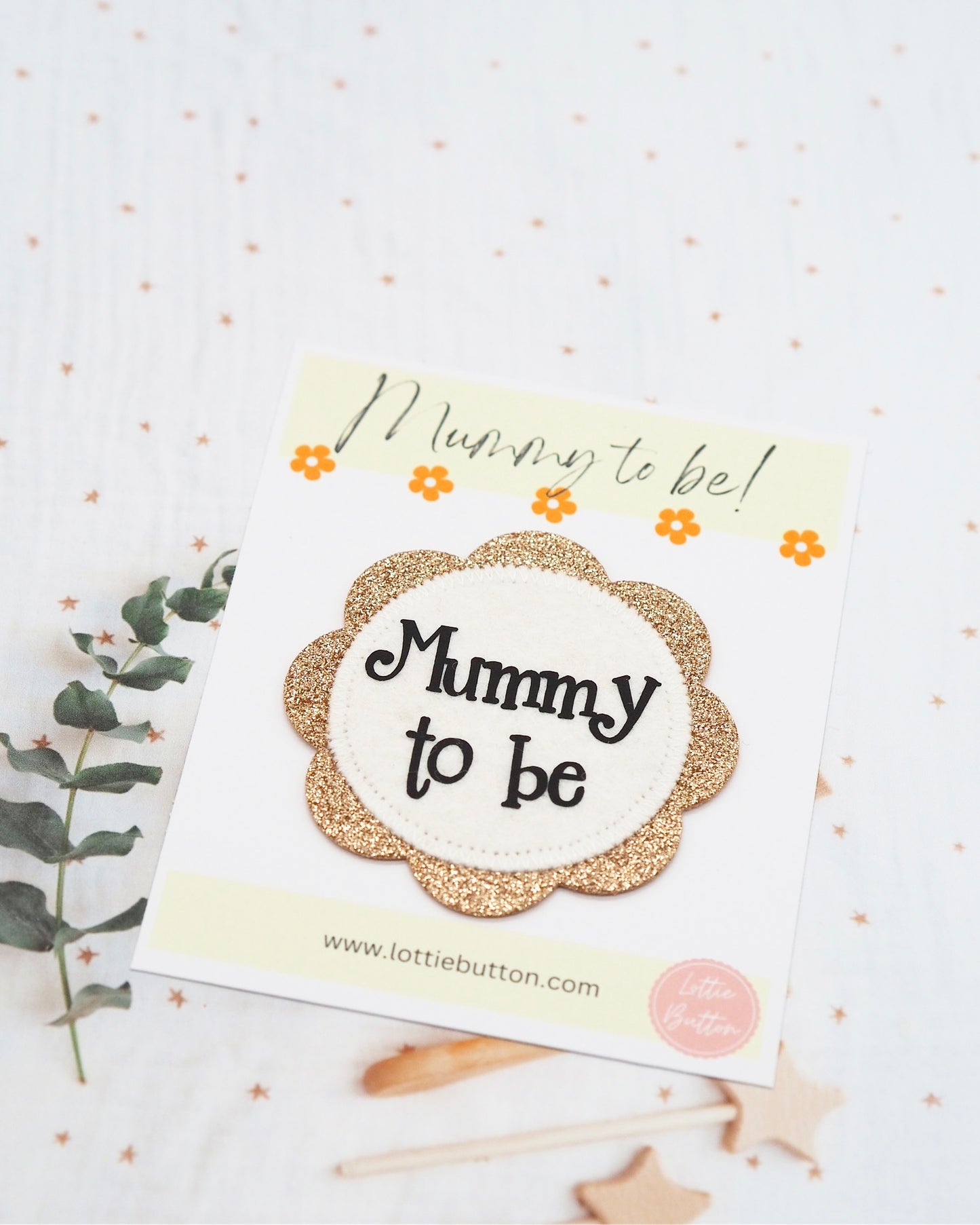 Mummy To Be Badge