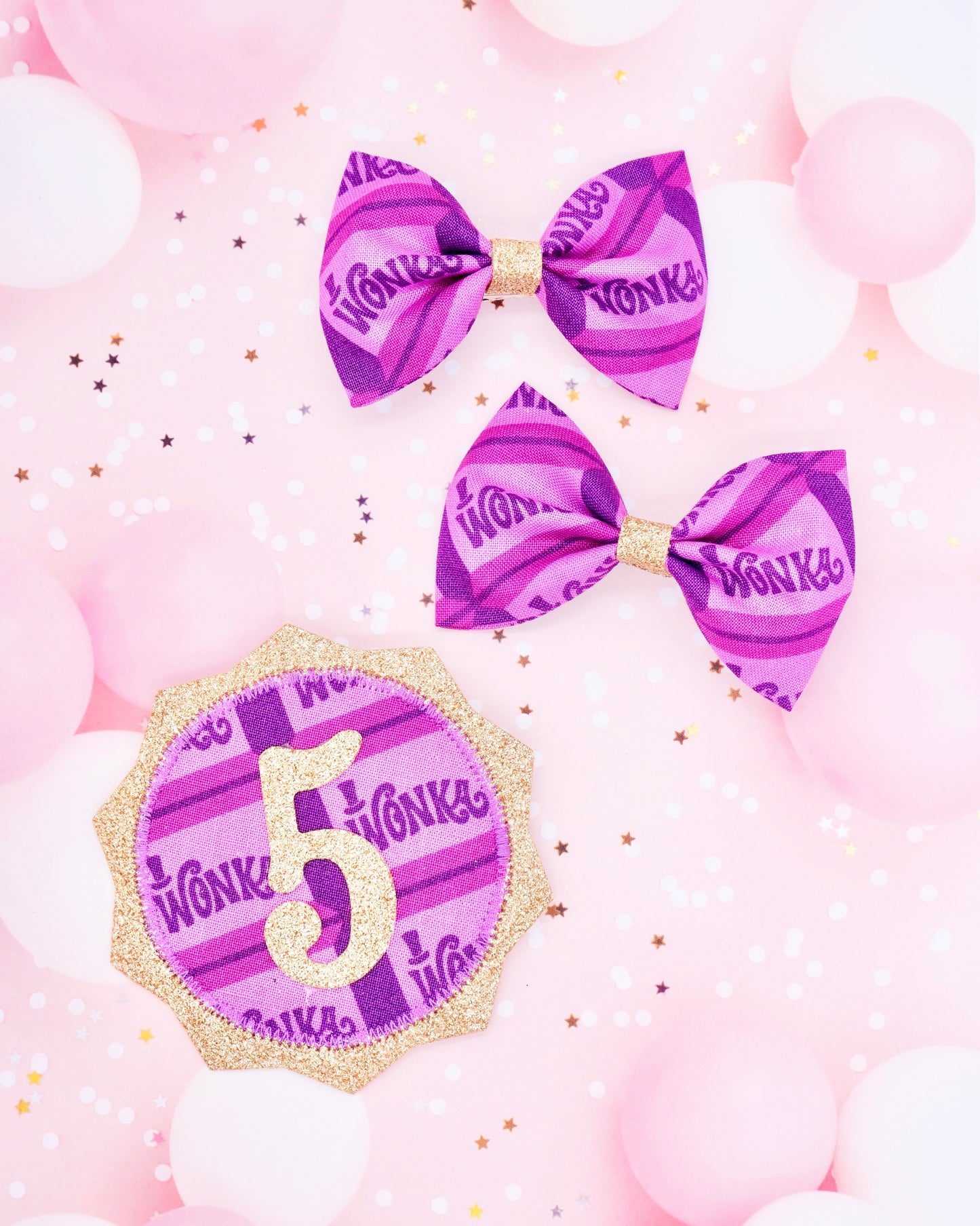 Wonka Hair Bows