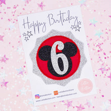 Load image into Gallery viewer, Mickey Mouse Birthday Pin Badge
