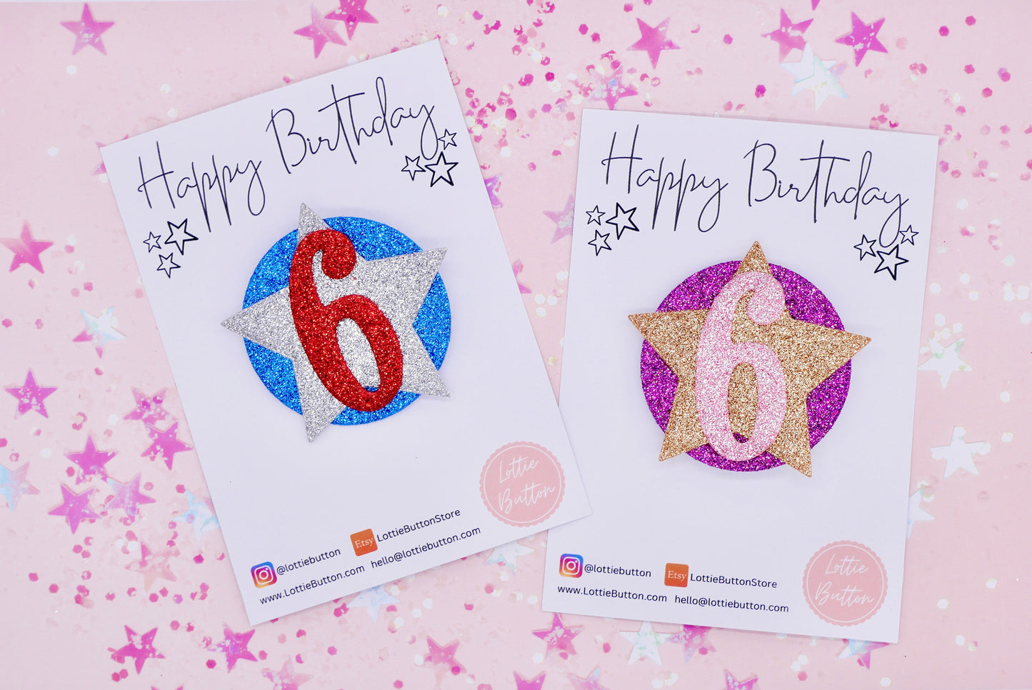 Design your own birthday badge