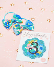 Load image into Gallery viewer, Liberty Of London Floral Pigtail Bows
