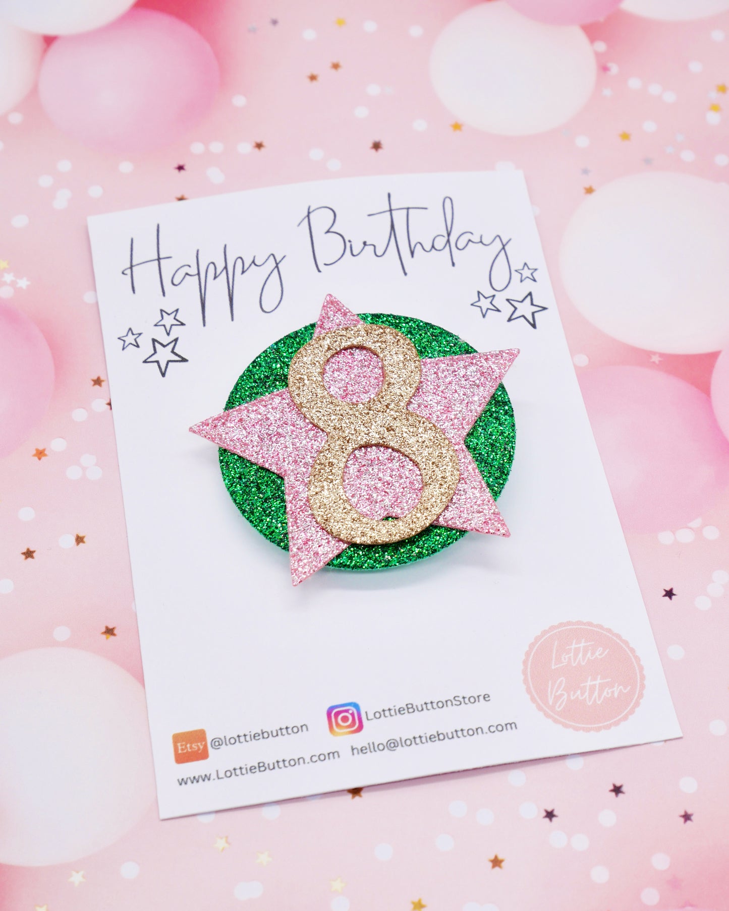 Design your own birthday badge