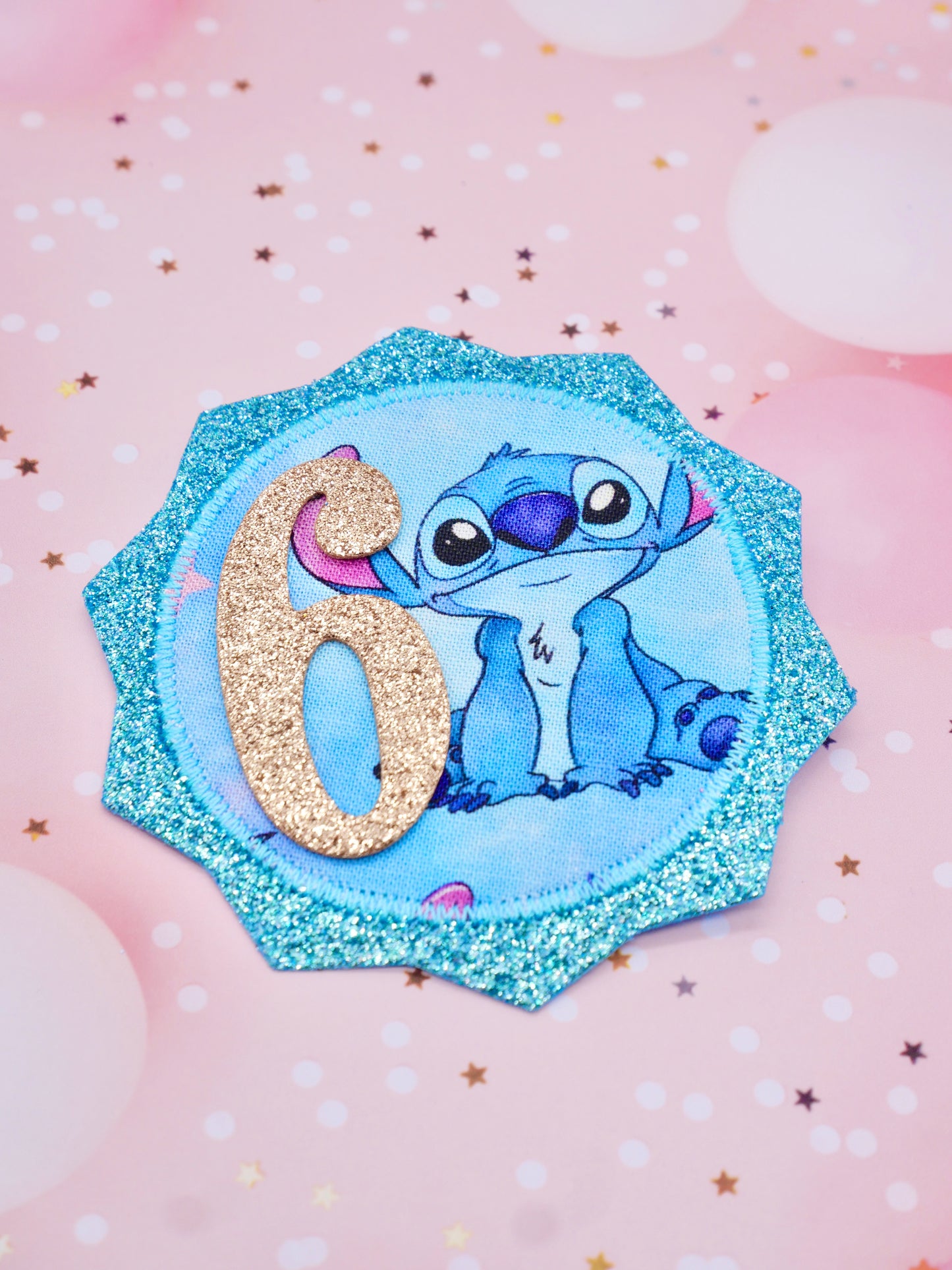 Stitch Birthday Badge