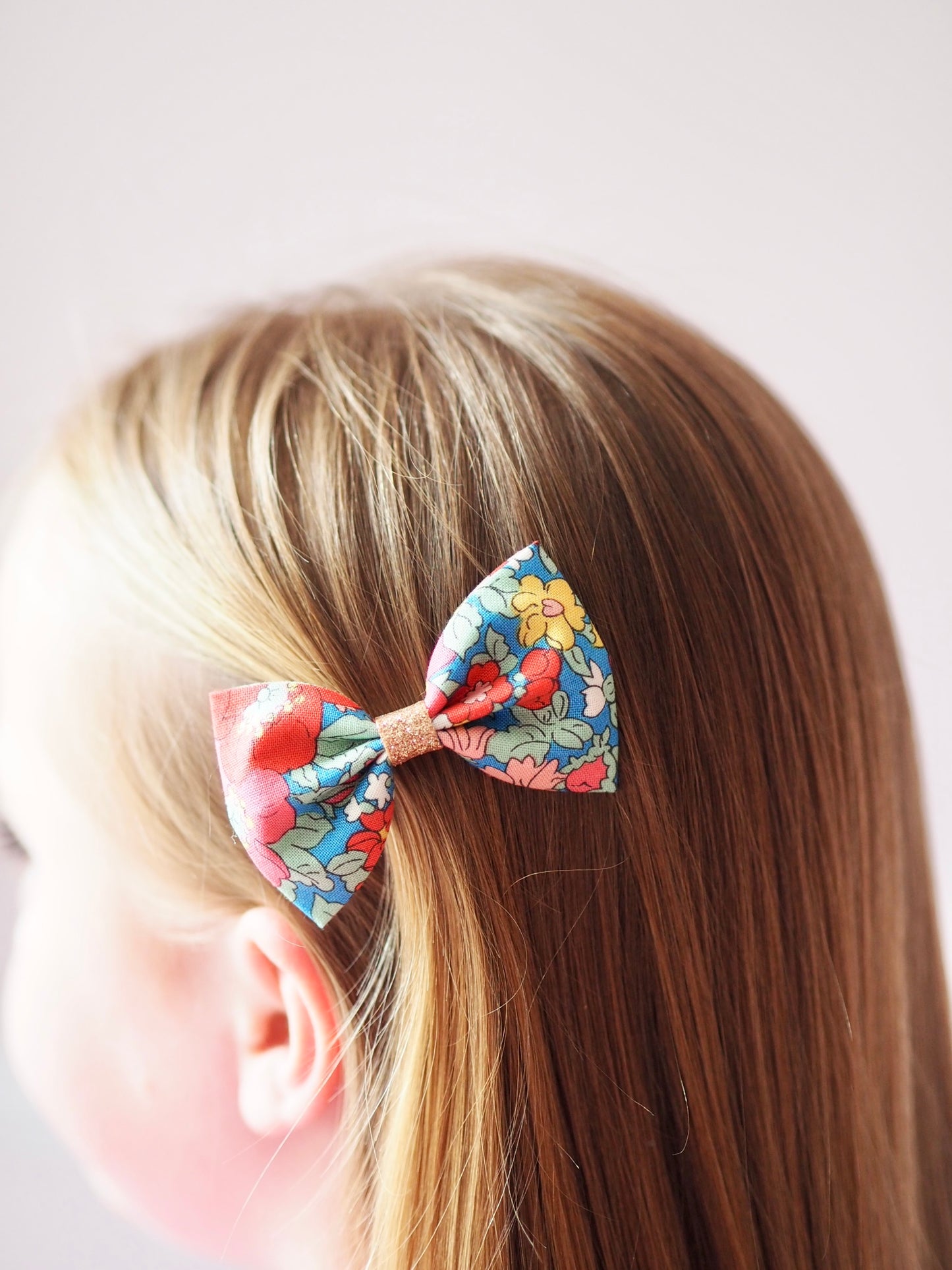 Liberty Floral Hair Bows