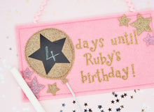 Load image into Gallery viewer, Birthday Countdown Hanging Decoration
