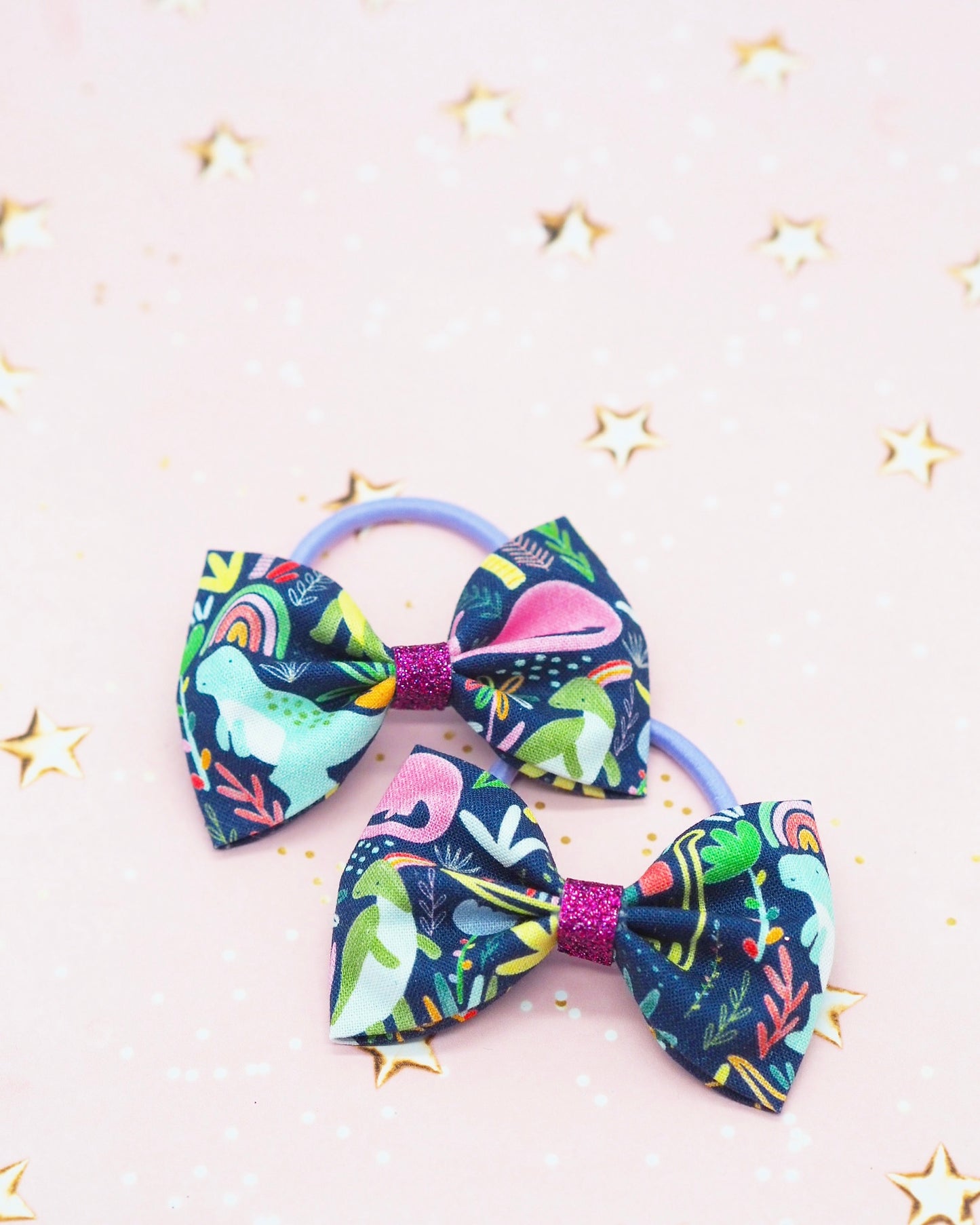 Dinosaur Hair Bows