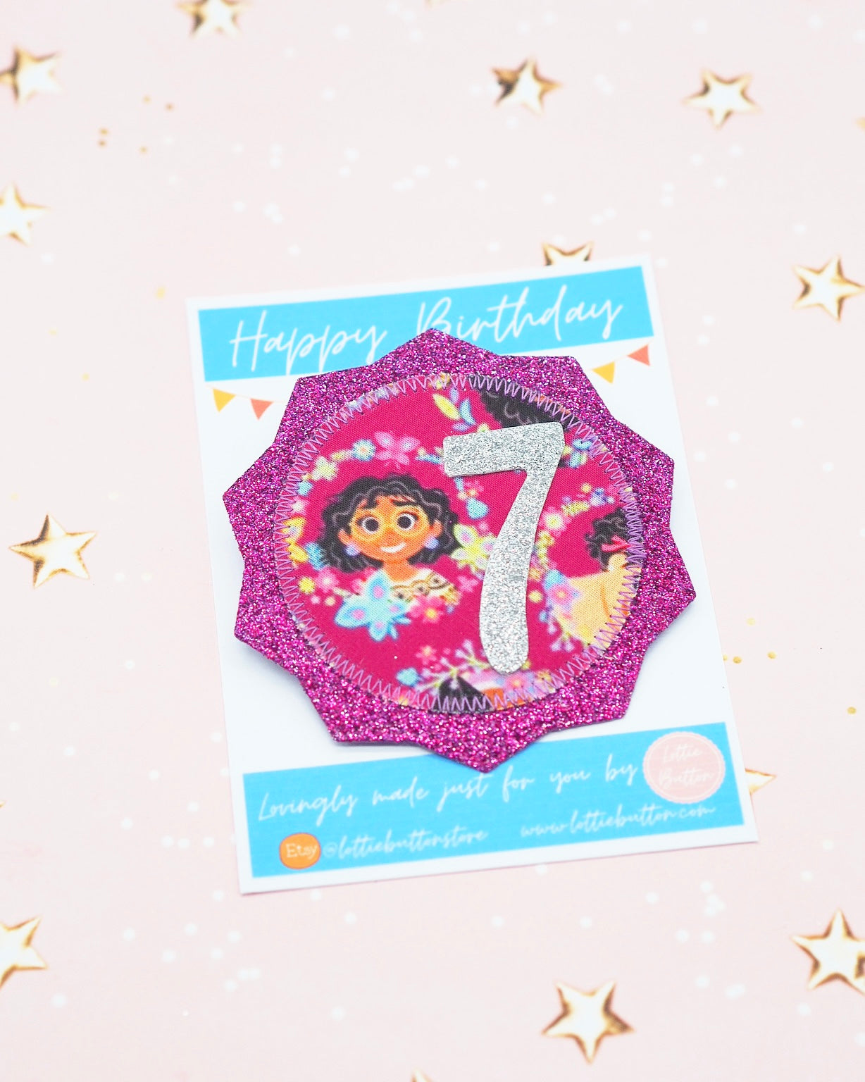 Encanto Birthday Badge