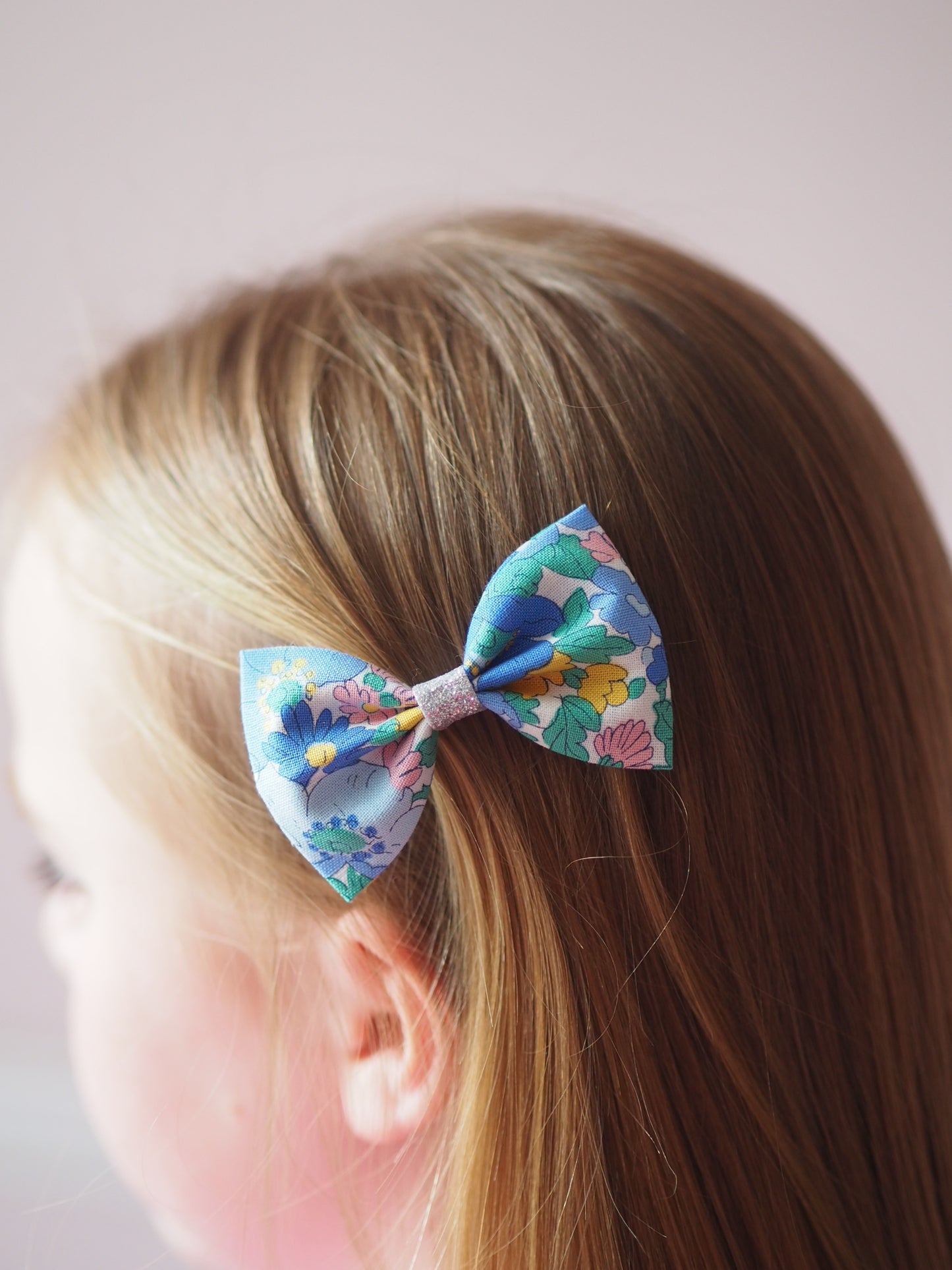 Liberty Floral Hair Bows