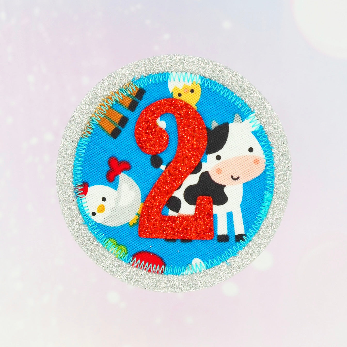 Farm Birthday Badge