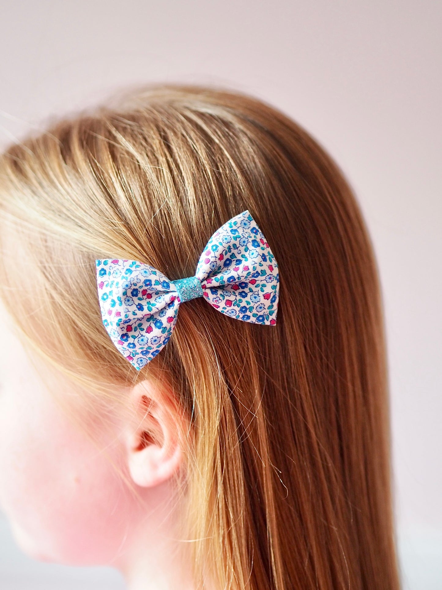 Liberty Floral Hair Bows