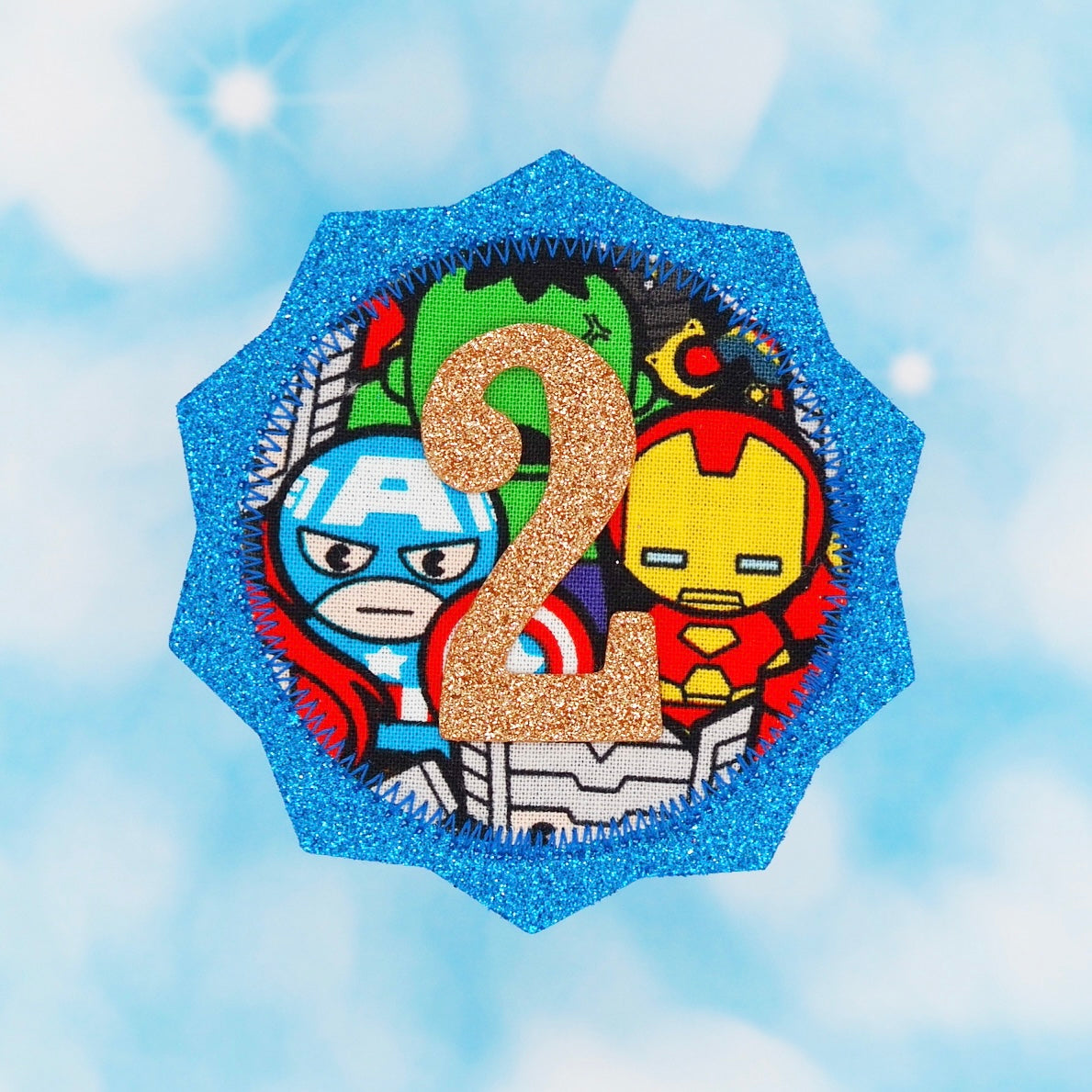 Marvel Birthday Badge