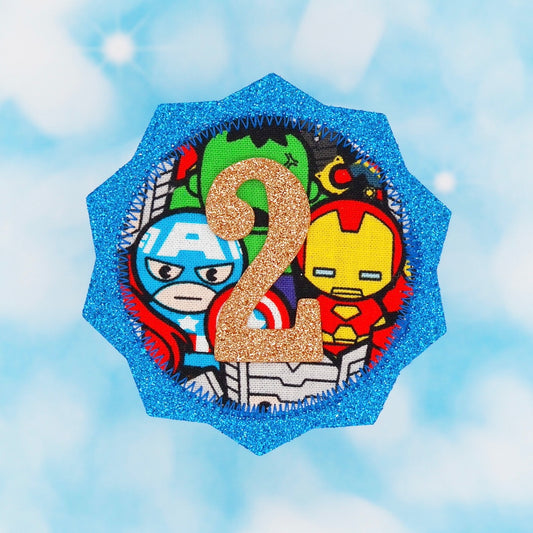 Marvel Birthday Badge