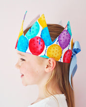 Load image into Gallery viewer, Birthday Balloon Fabric Crown
