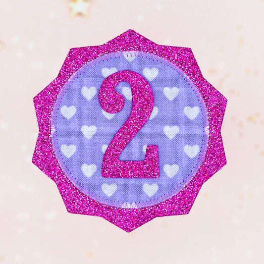 Purple Heart Birthday Badge