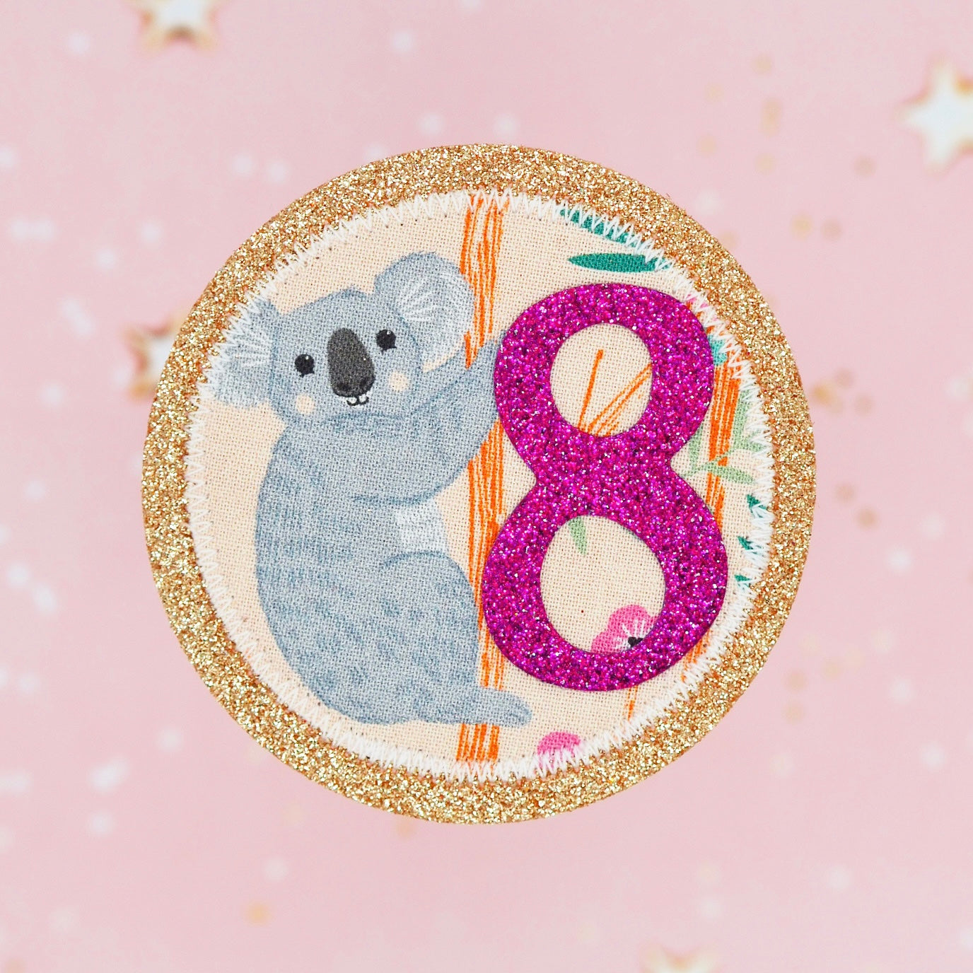 Koala Birthday Badge