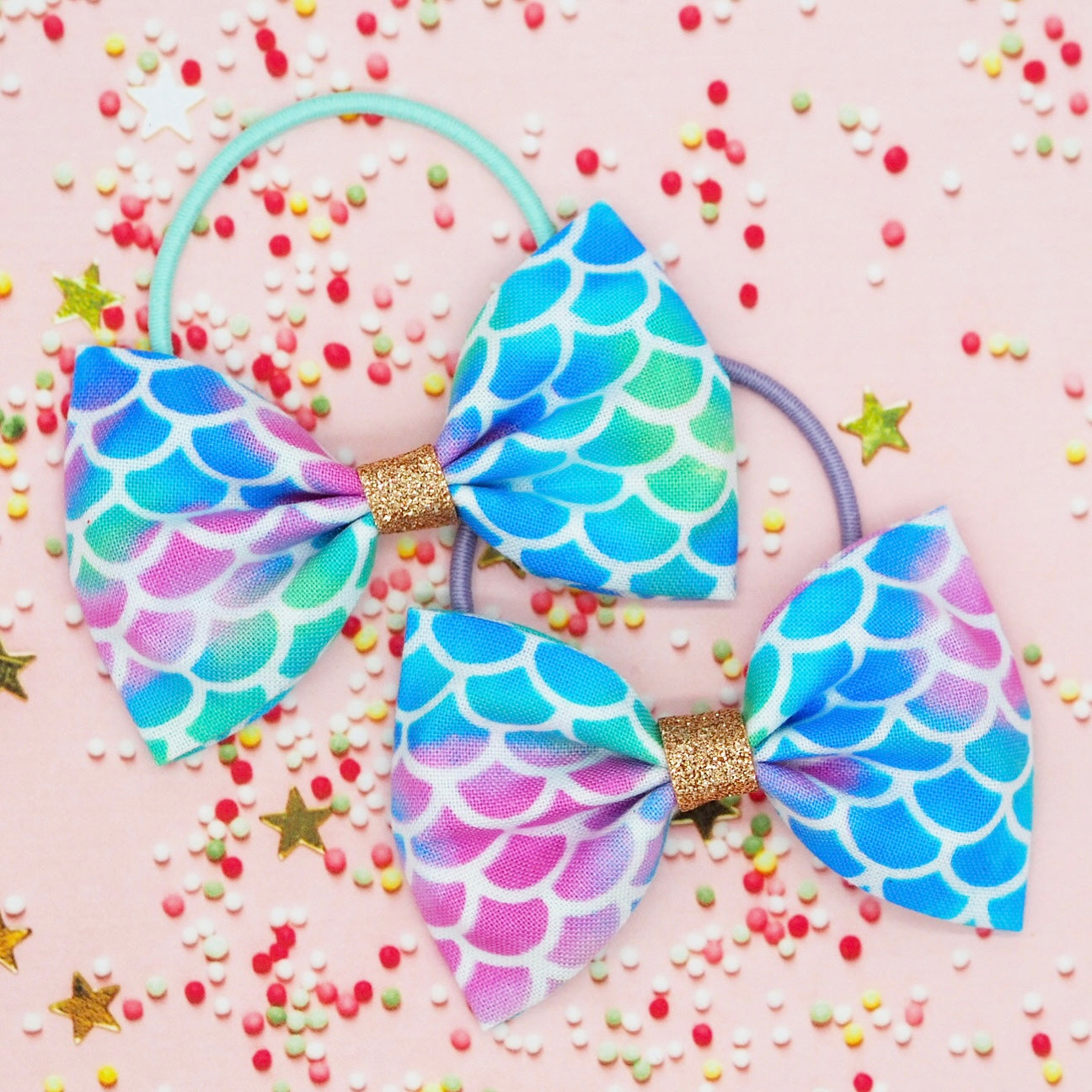 Mermaid Hair Bows