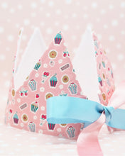Load image into Gallery viewer, Liberty Sweet Treats Fabric Crown
