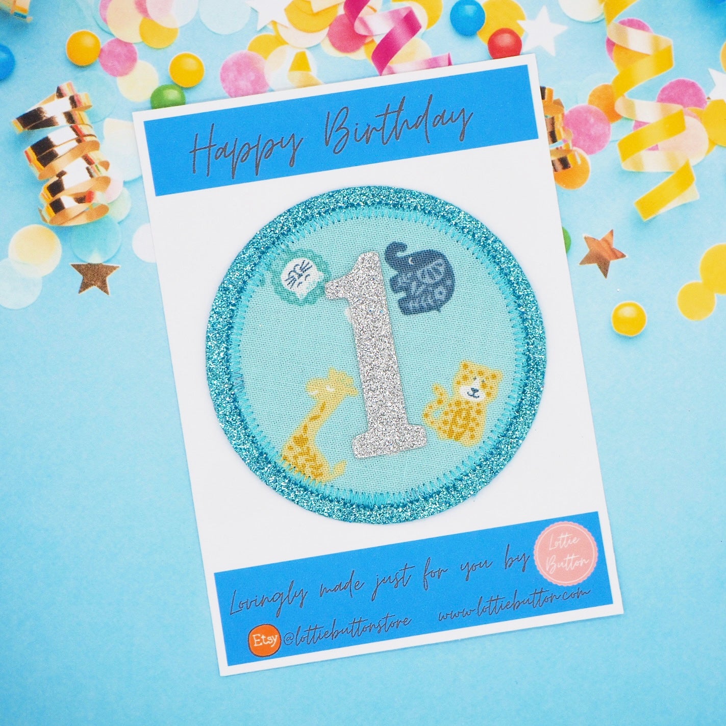 Animal Birthday Badge