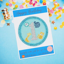 Load image into Gallery viewer, Animal Birthday Badge
