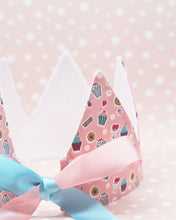 Load image into Gallery viewer, Liberty Sweet Treats Fabric Crown
